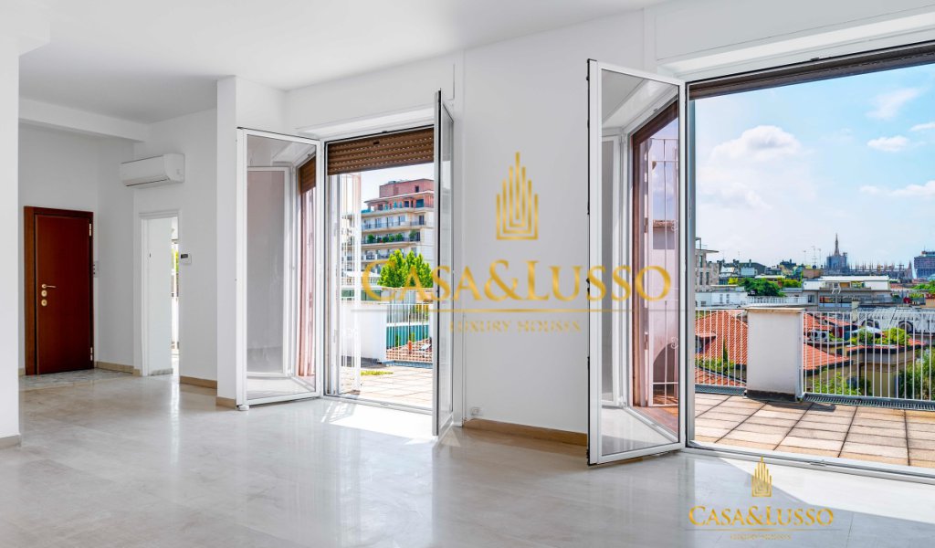 Affitto Attico 170 m², Milano, località Brera - Moscova - Turati