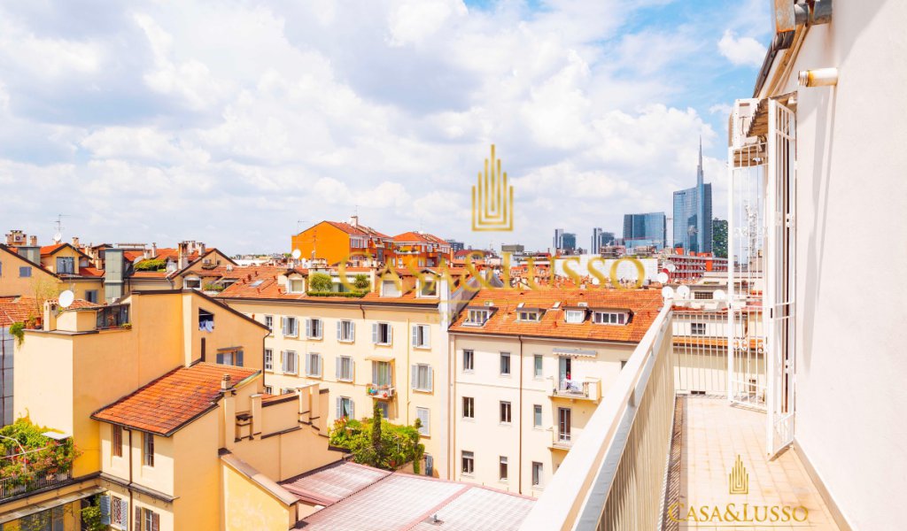 Affitto Attico 170 m², Milano, località Brera - Moscova - Turati