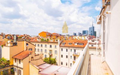 Affitto Attico 170 m², Milano, località Brera - Moscova - Turati - 24