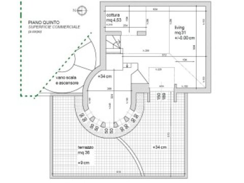 brera, attico con terrazzo panoramico - 1