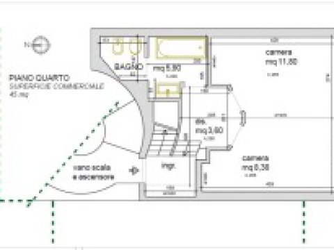 brera, attico con terrazzo panoramico - 2