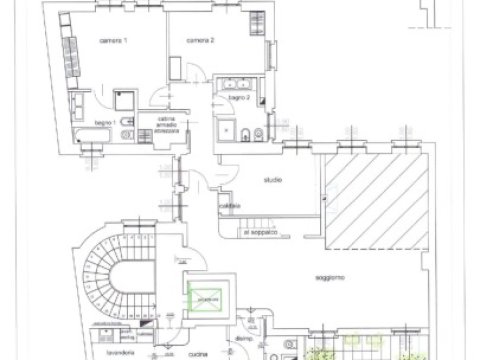 ATTICO DI CHARME CON TERRAZZO IN STABILE LIBERTY - 3