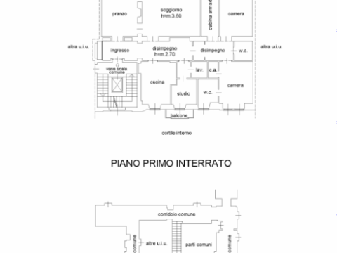 Elegante residenza in palazzo d'epoca con  posto auto - 1