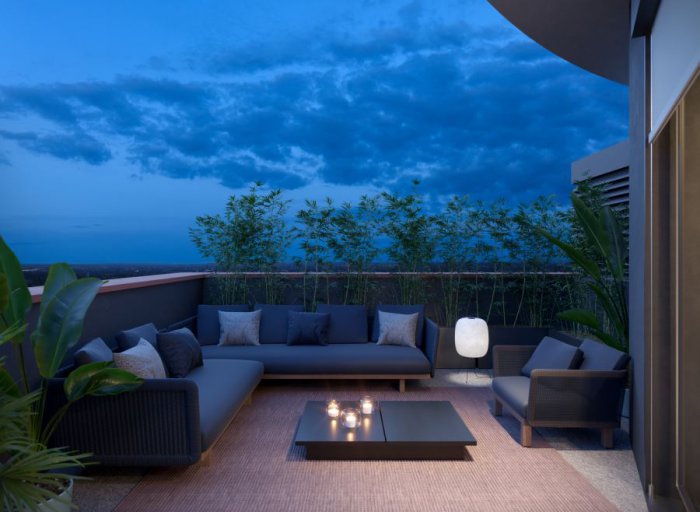 New penthouse and penthouse with breathtaking views