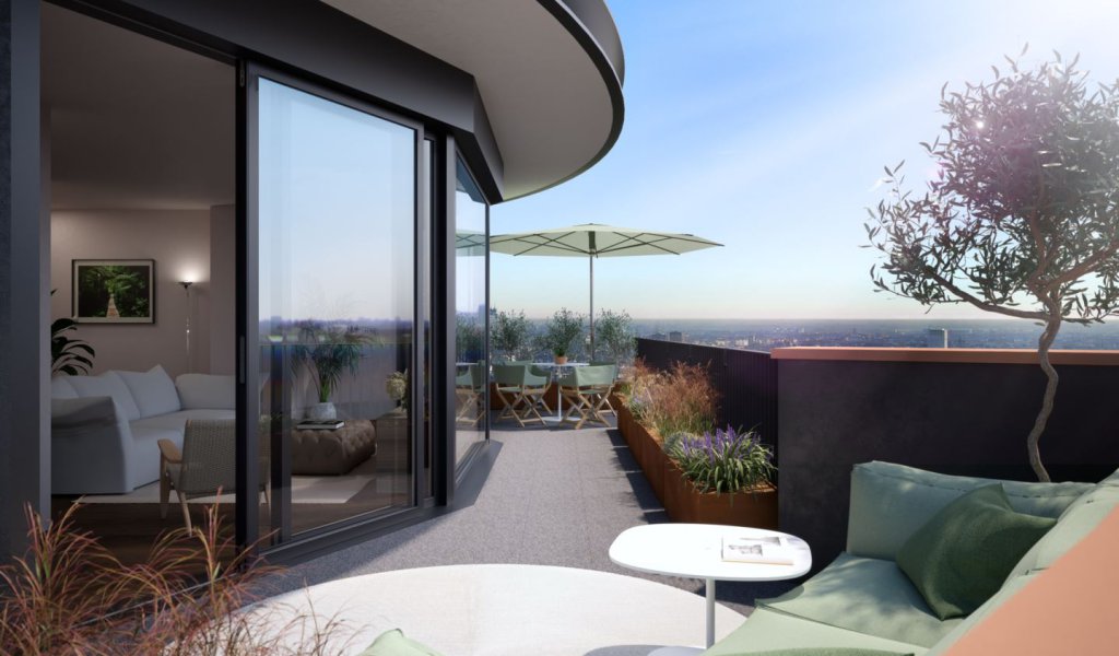 Penthouse for Sale 390 sqm., Milan, locality Bicocca