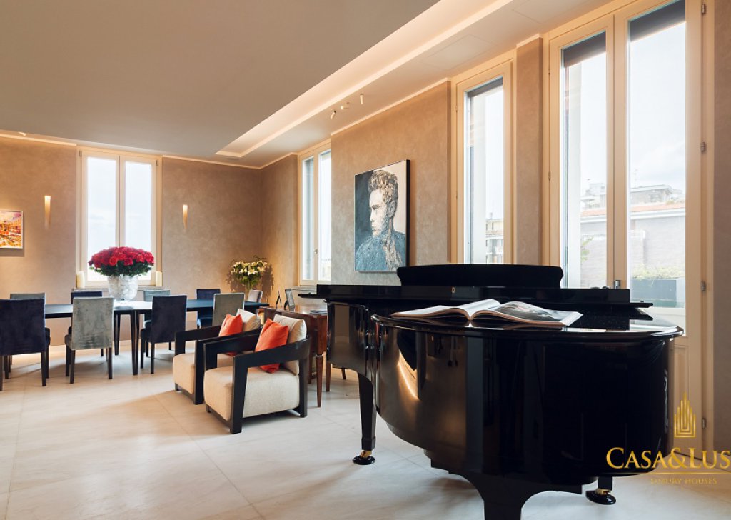 For Sale Penthouse Milan - Luxurious penthouse with terrace on the floor in a historic building Locality 